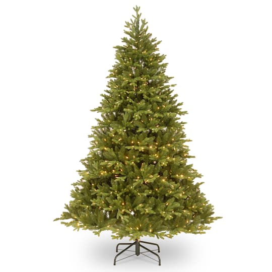 7.5Ft Pre-Lit Feel Real� Rosemont Fir Hinged Artificial Christmas Tree, Clear Lights By National Tree Company | Michaels�
